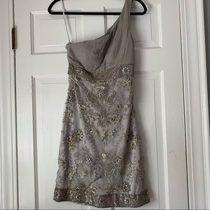 Sue Wong Nocturne Beaded Evening Cocktail Dress 2